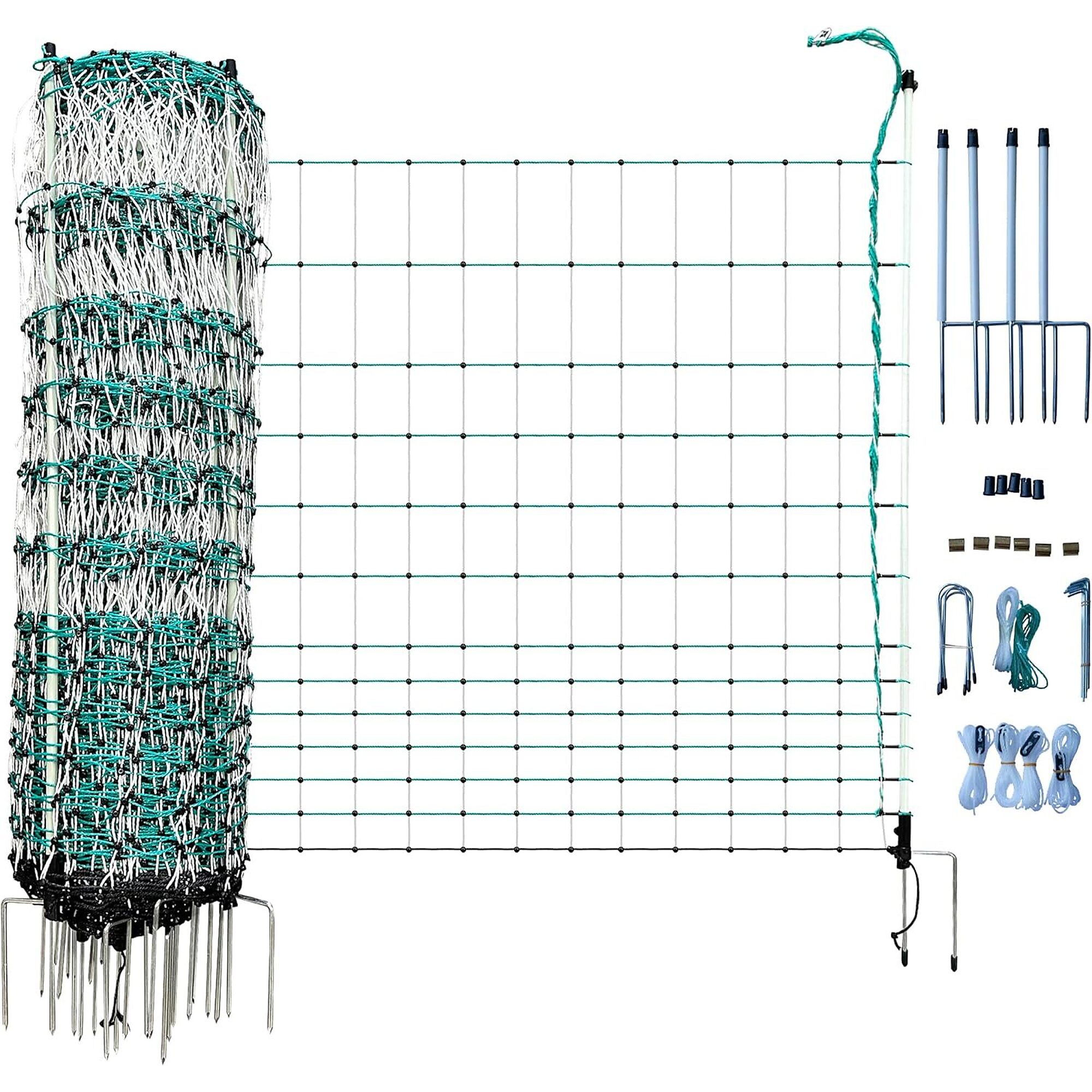 RentACoop, 42in. x 168ft. Electric Netting Poultry Enclolsure for Chickens, Ducks, Turkeys, and more Model# EF-CHK-42168